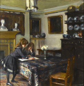Spisestuen til John Singer Sargent, ca. 1884